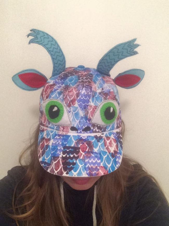 make your own monster cap