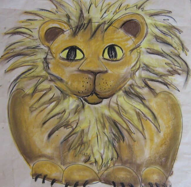 Lion drawing by kids at the kidsartsacademy Lion drawing by kids at the kidsartsacademy